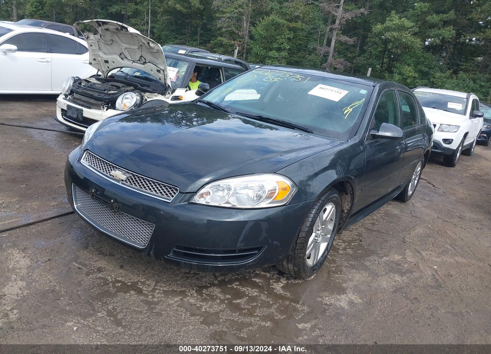 2012 CHEVROLET IMPALA LT VIN: 2G1WG5E39C1319498