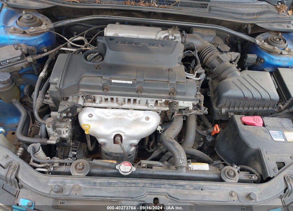 2008 KIA SPECTRA5 SX VIN: KNAFE161185012090