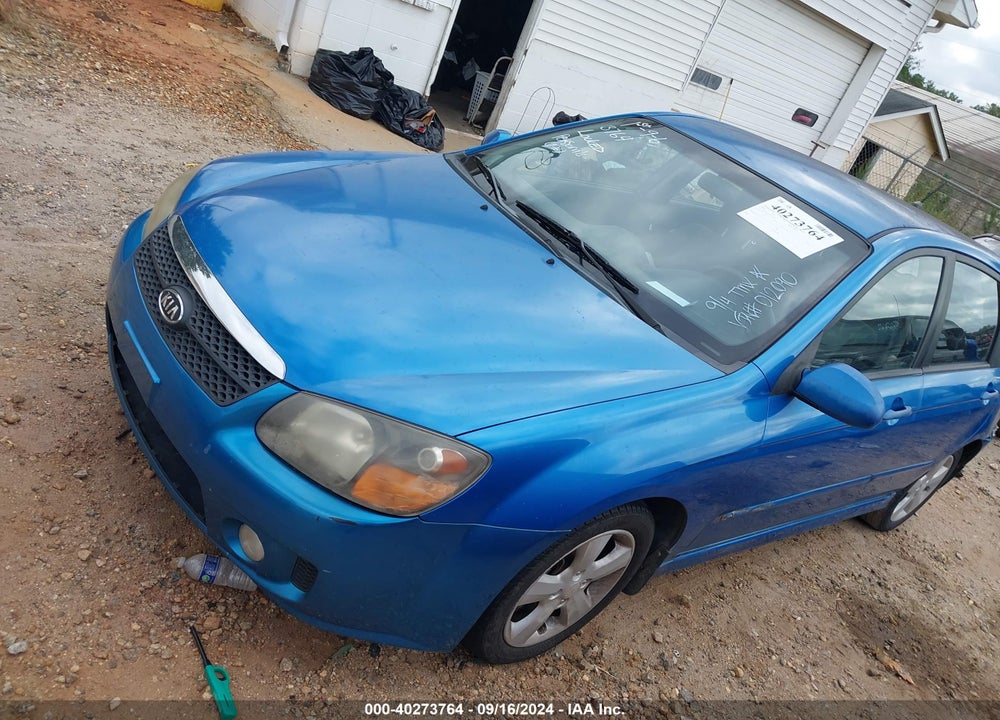 2008 KIA SPECTRA5 SX VIN: KNAFE161185012090