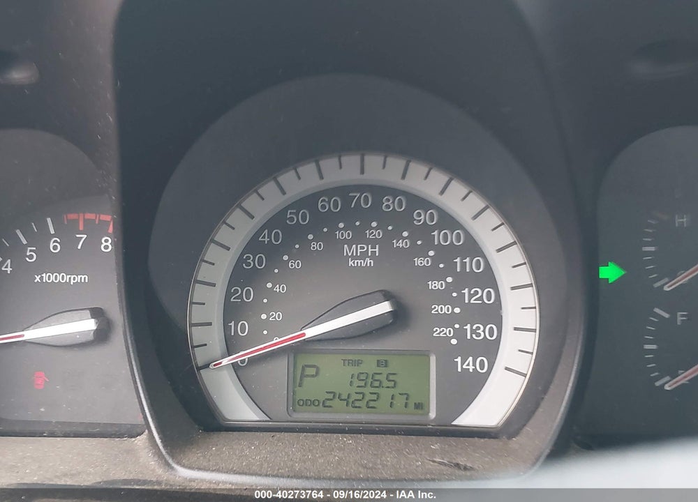 2008 KIA SPECTRA5 SX VIN: KNAFE161185012090
