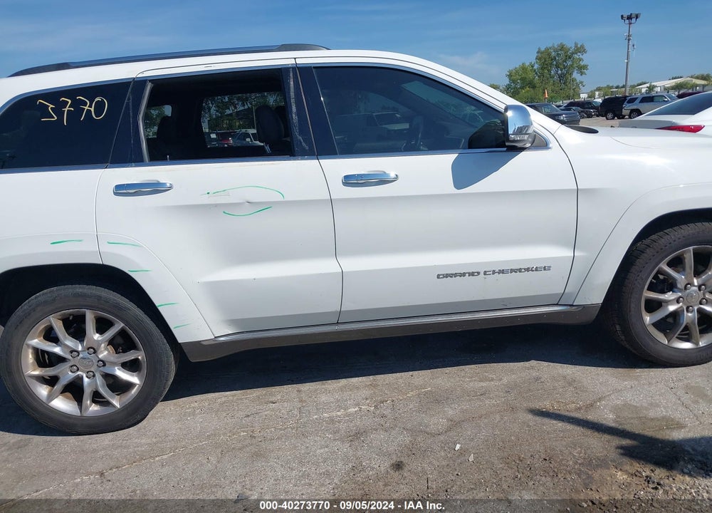 2014 JEEP GRAND CHEROKEE SUMMIT VIN: 1C4RJFJG0EC200577