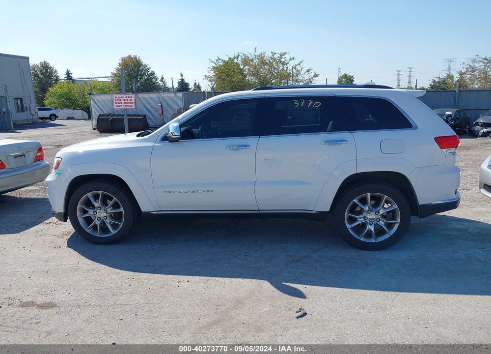 2014 JEEP GRAND CHEROKEE SUMMIT VIN: 1C4RJFJG0EC200577
