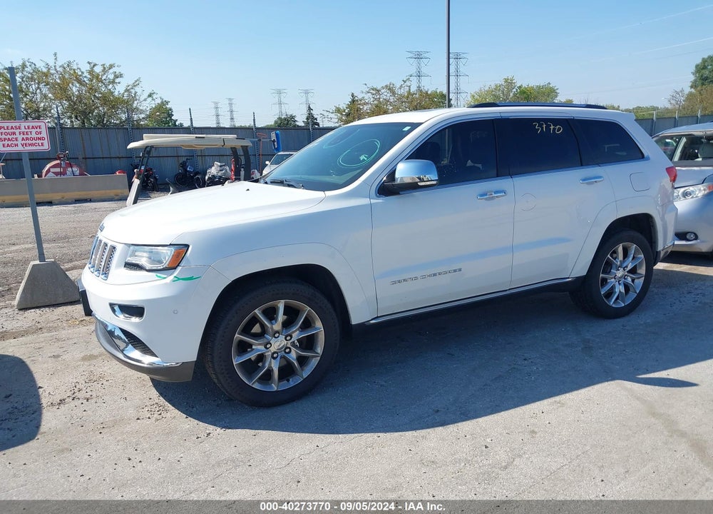 2014 JEEP GRAND CHEROKEE SUMMIT VIN: 1C4RJFJG0EC200577
