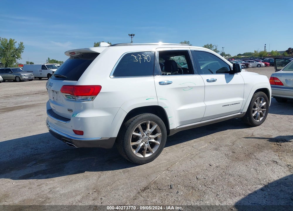 2014 JEEP GRAND CHEROKEE SUMMIT VIN: 1C4RJFJG0EC200577