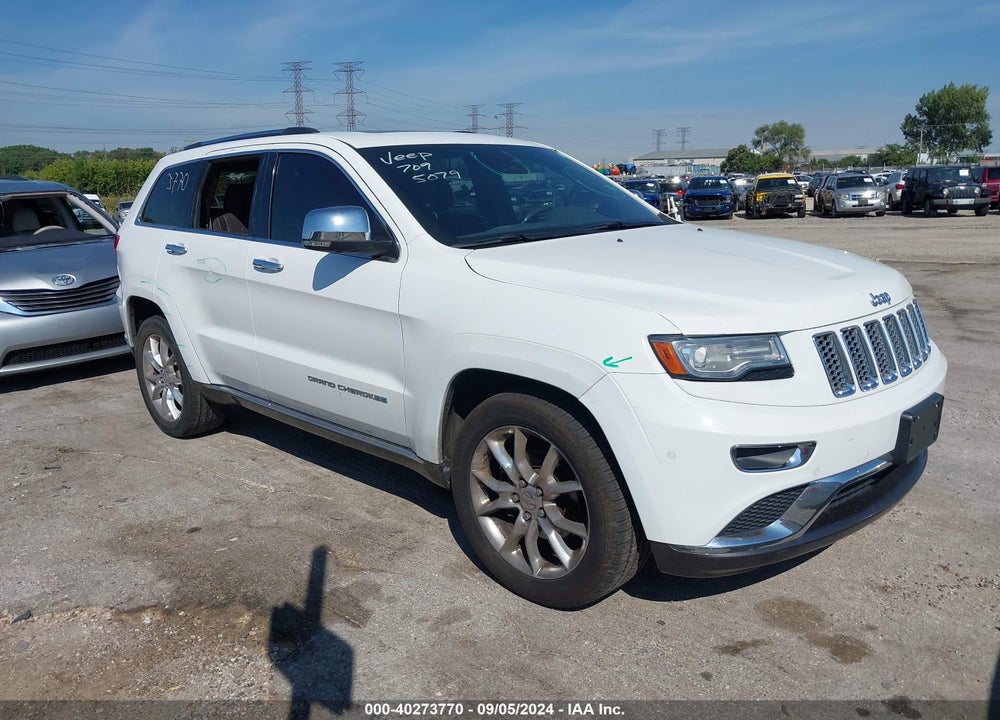 2014 JEEP GRAND CHEROKEE SUMMIT VIN: 1C4RJFJG0EC200577