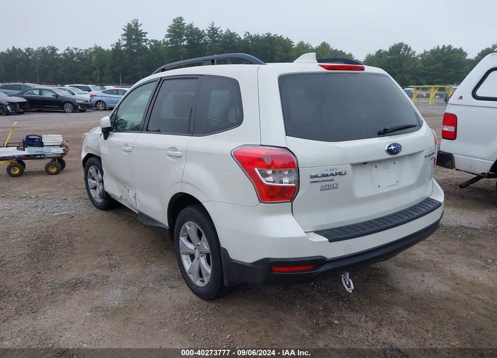 2016 SUBARU FORESTER 2.5I PREMIUM VIN: JF2SJADC5GG444218