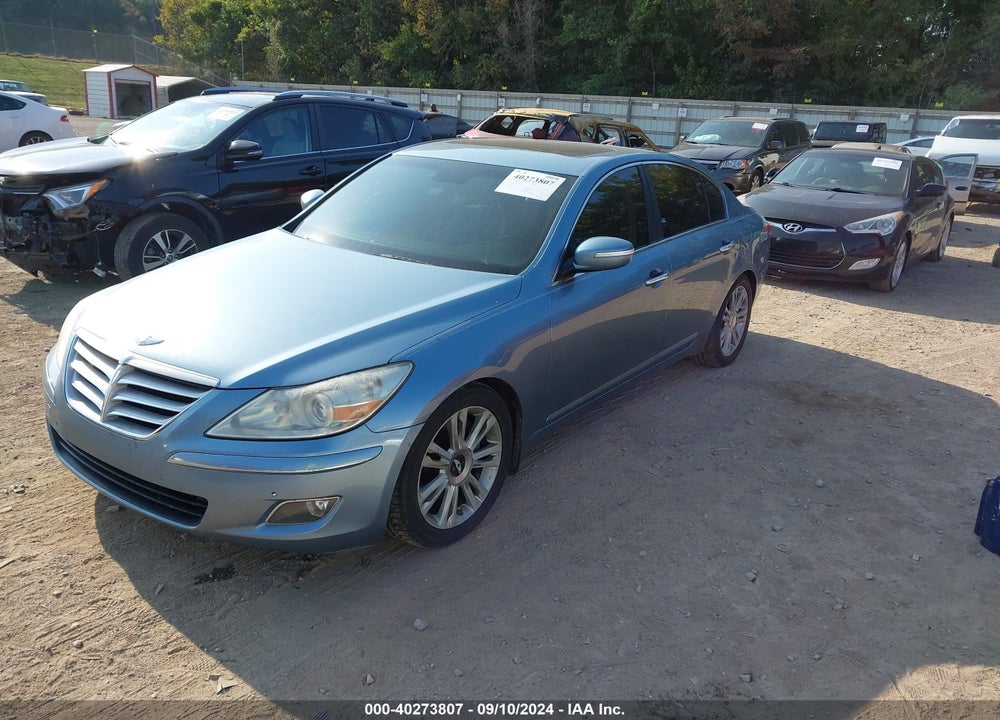 2009 HYUNDAI GENESIS 4.6 VIN: KMHGC46F59U064786