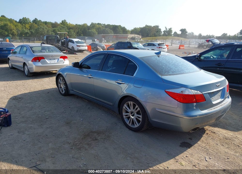 2009 HYUNDAI GENESIS 4.6 VIN: KMHGC46F59U064786