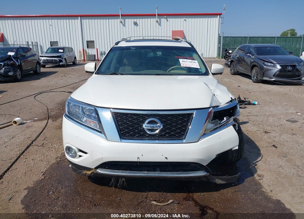 2014 NISSAN PATHFINDER PLATINUM VIN: 5N1AR2MM0EC638253