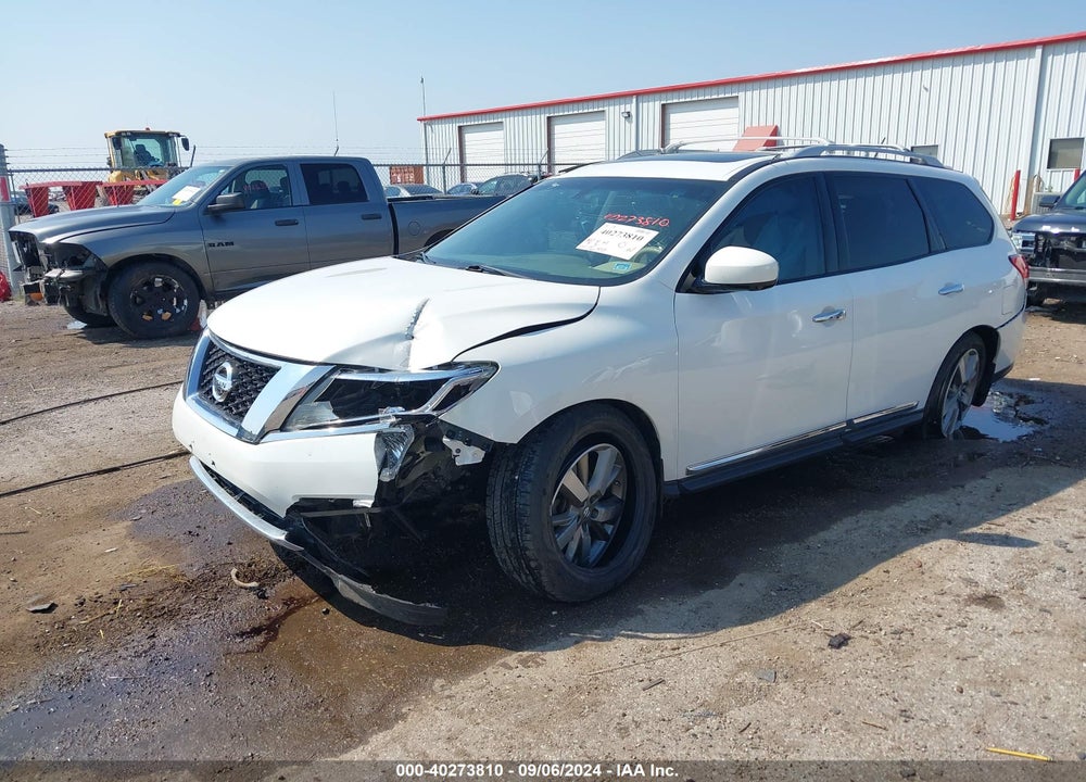 2014 NISSAN PATHFINDER PLATINUM VIN: 5N1AR2MM0EC638253