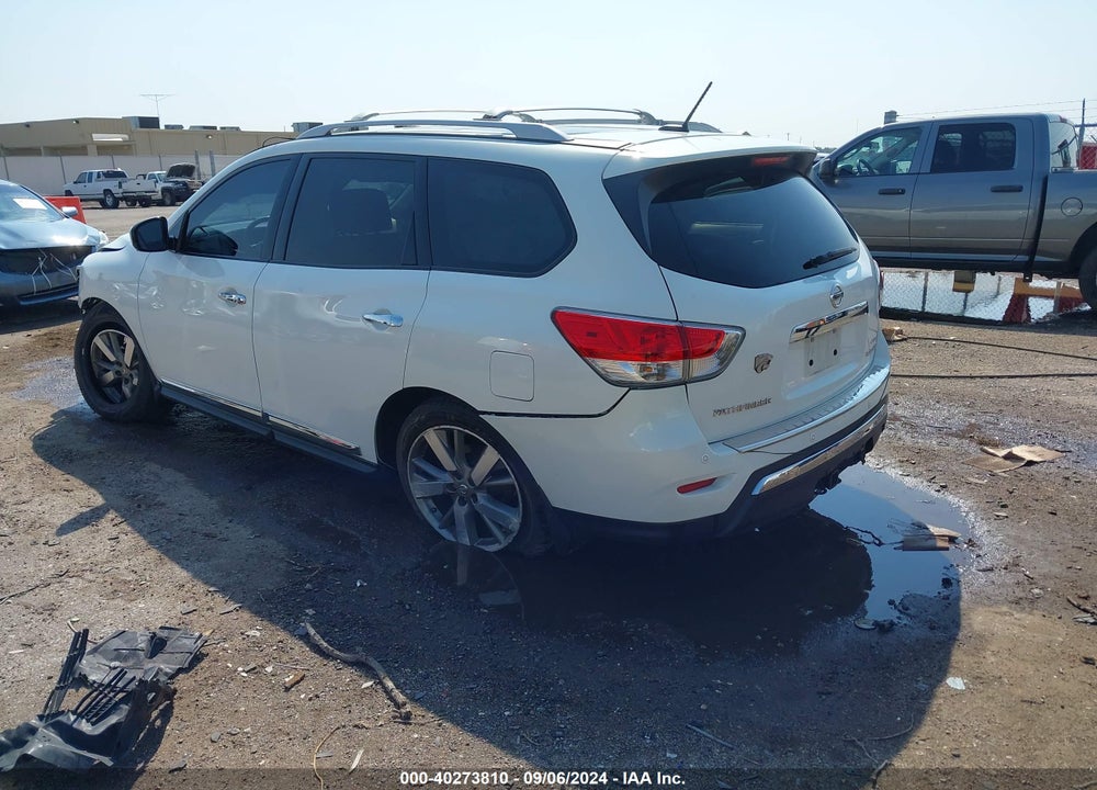 2014 NISSAN PATHFINDER PLATINUM VIN: 5N1AR2MM0EC638253