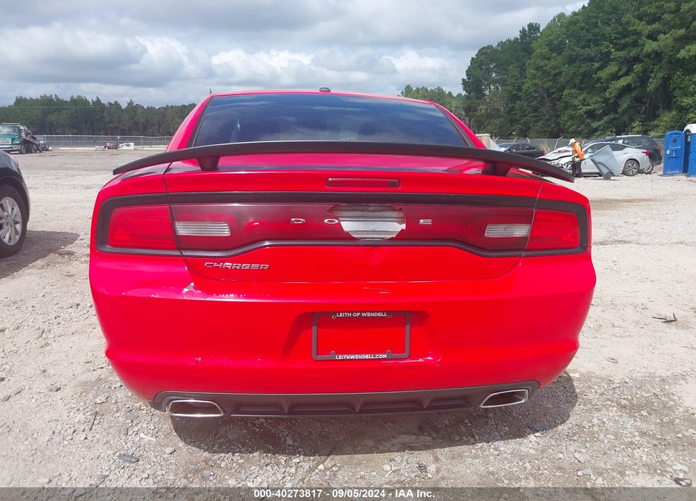 2014 DODGE CHARGER SXT VIN: 2C3CDXHG4EH261540