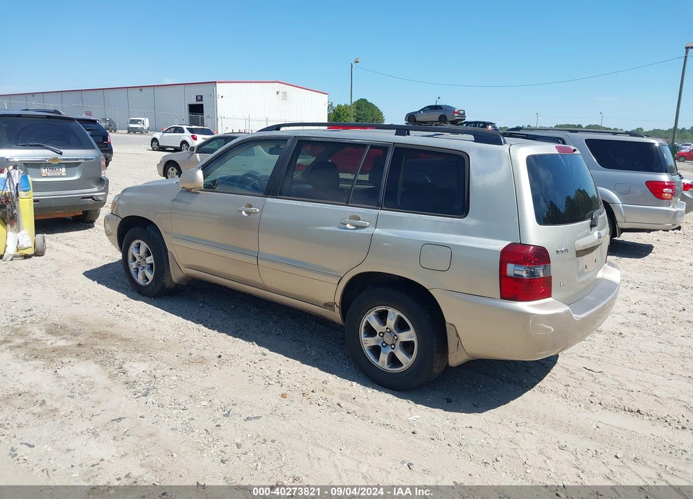 2006 TOYOTA HIGHLANDER V6 VIN: JTEGP21A360094330