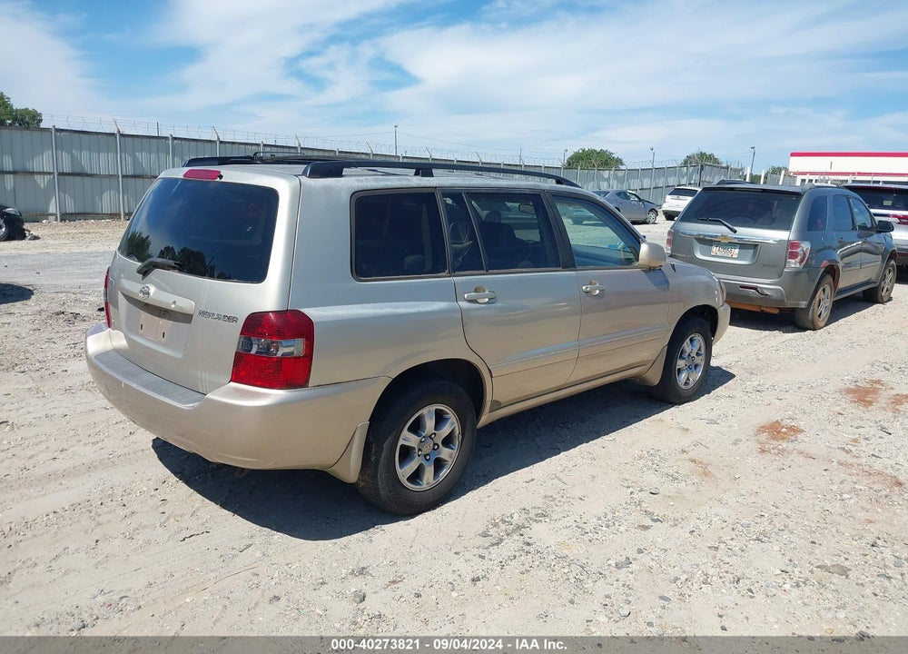 2006 TOYOTA HIGHLANDER V6 VIN: JTEGP21A360094330