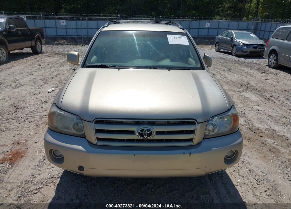 2006 TOYOTA HIGHLANDER V6 VIN: JTEGP21A360094330