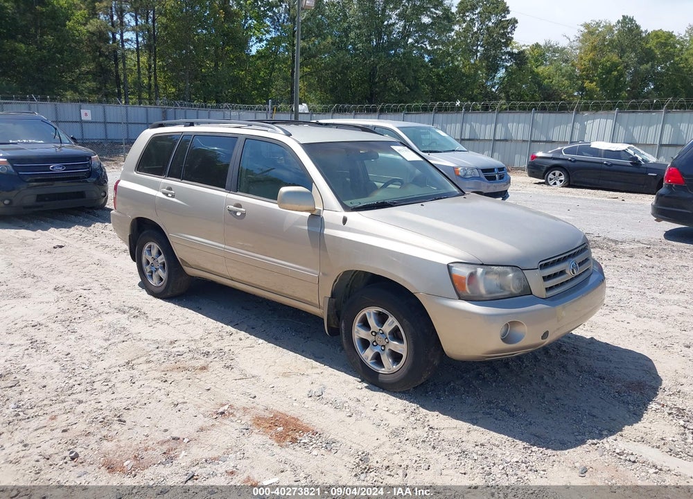 2006 TOYOTA HIGHLANDER V6 VIN: JTEGP21A360094330