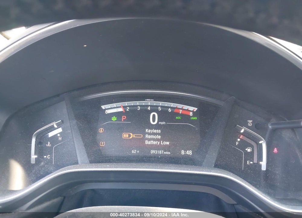 2018 HONDA CR-V TOURING VIN: 2HKRW1H97JH512874