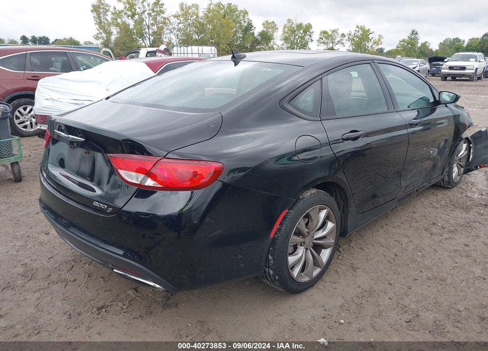 2016 CHRYSLER 200 S VIN: 1C3CCCBB6GN132332