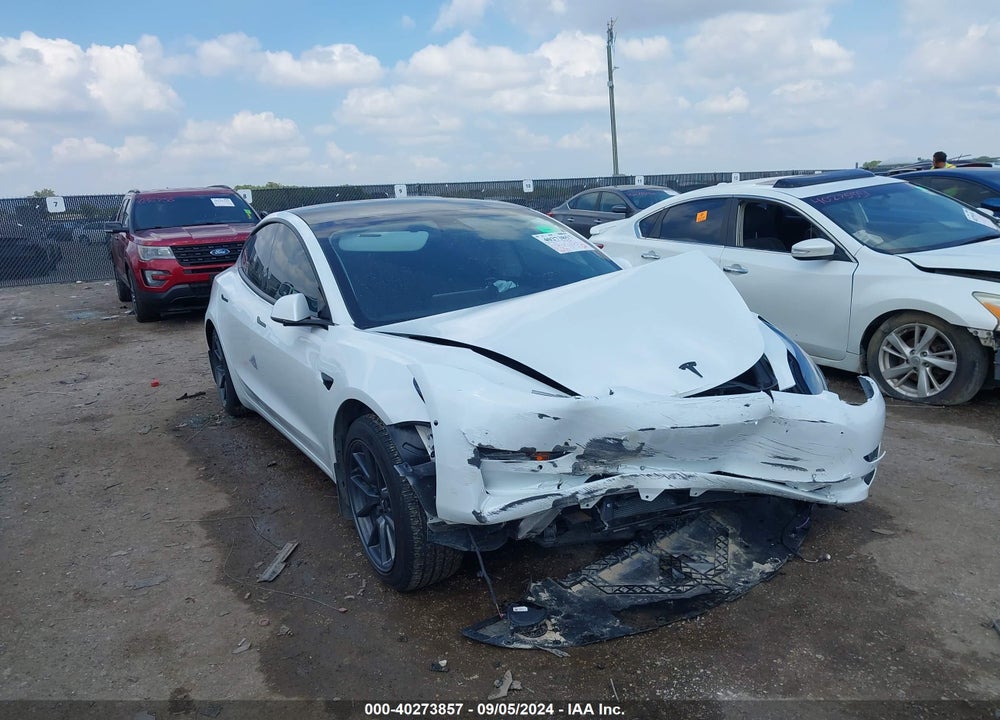 2021 TESLA MODEL 3 STANDARD RANGE PLUS REAR-WHEEL DRIVE VIN: 5YJ3E1EA9MF988974