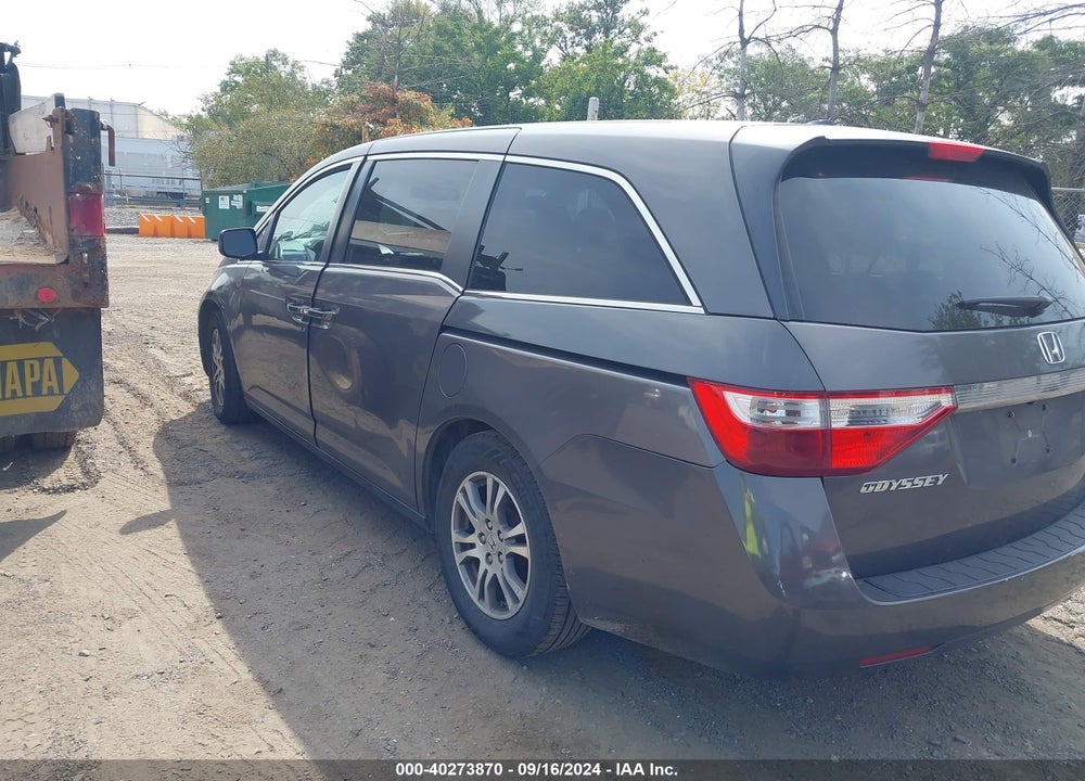 2012 HONDA ODYSSEY EX-L VIN: 5FNRL5H61CB132212