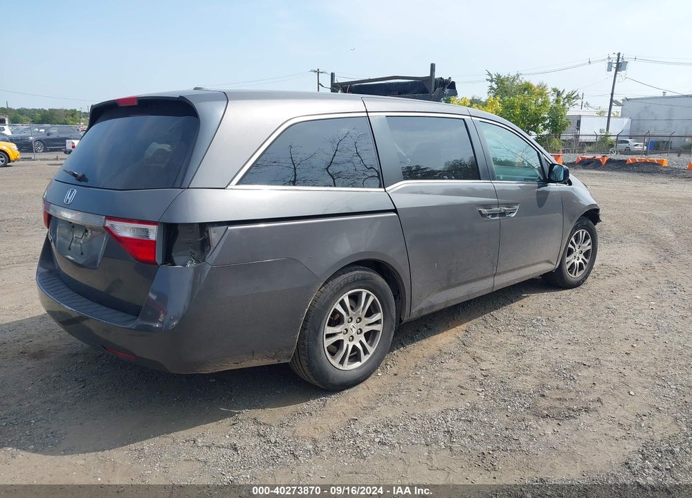 2012 HONDA ODYSSEY EX-L VIN: 5FNRL5H61CB132212