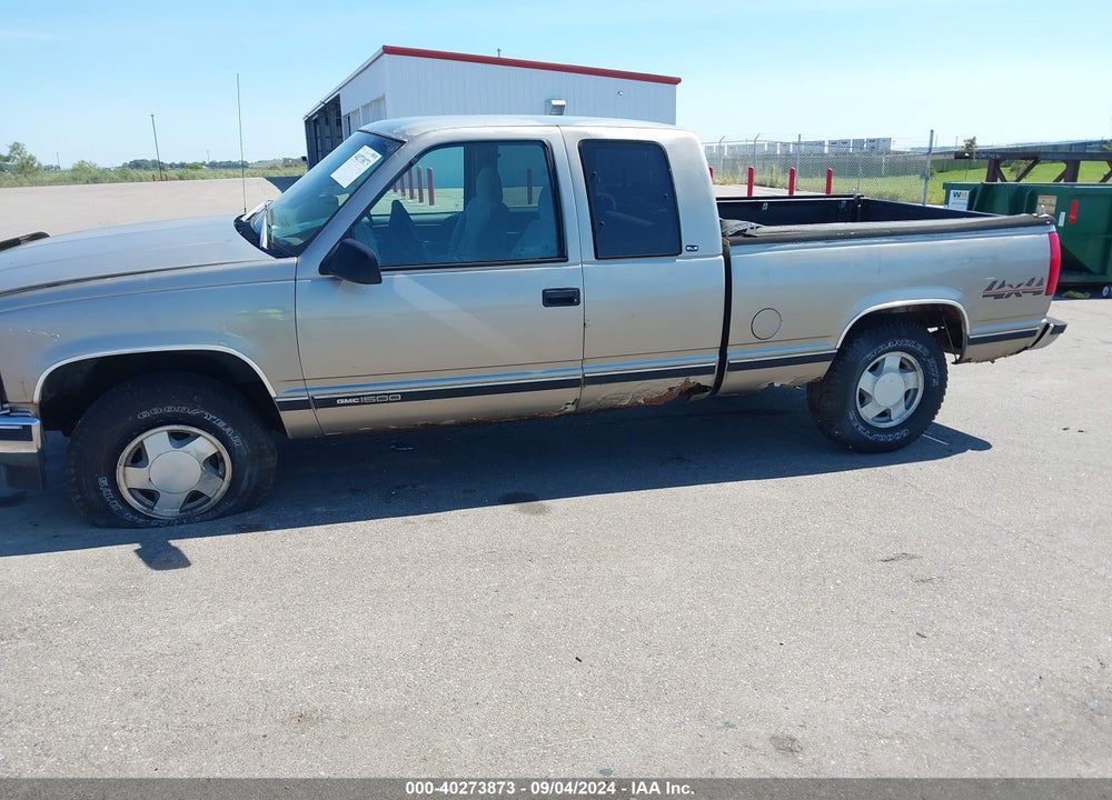 1998 GMC SIERRA 1500 SL WIDESIDE VIN: 2GTEK19M9W1530699