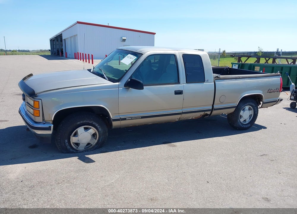 1998 GMC SIERRA 1500 SL WIDESIDE VIN: 2GTEK19M9W1530699