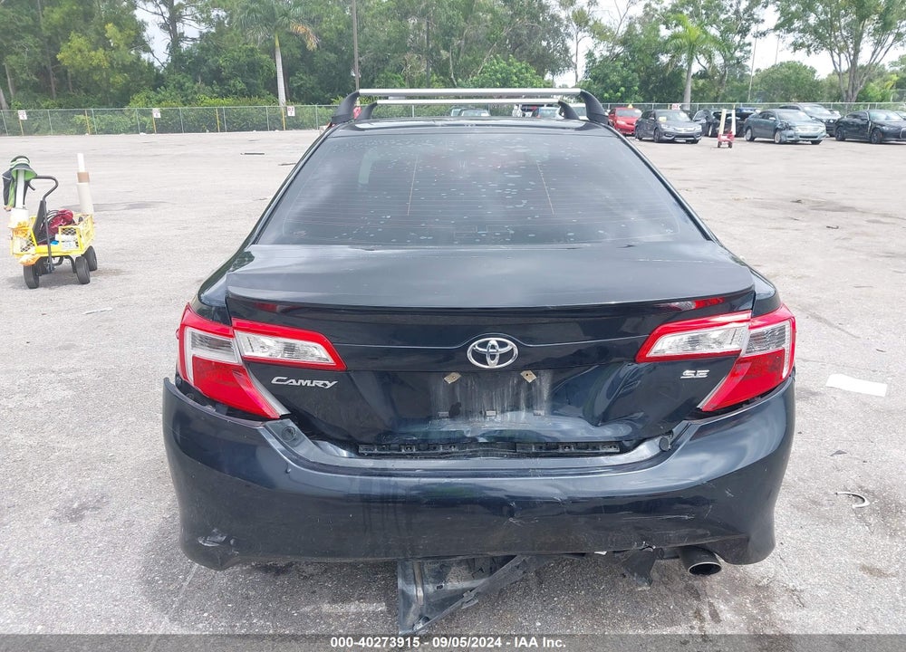 2012 TOYOTA CAMRY SE VIN: 4T1BF1FK2CU135138