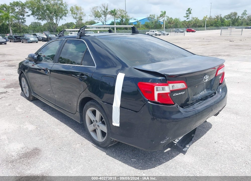 2012 TOYOTA CAMRY SE VIN: 4T1BF1FK2CU135138