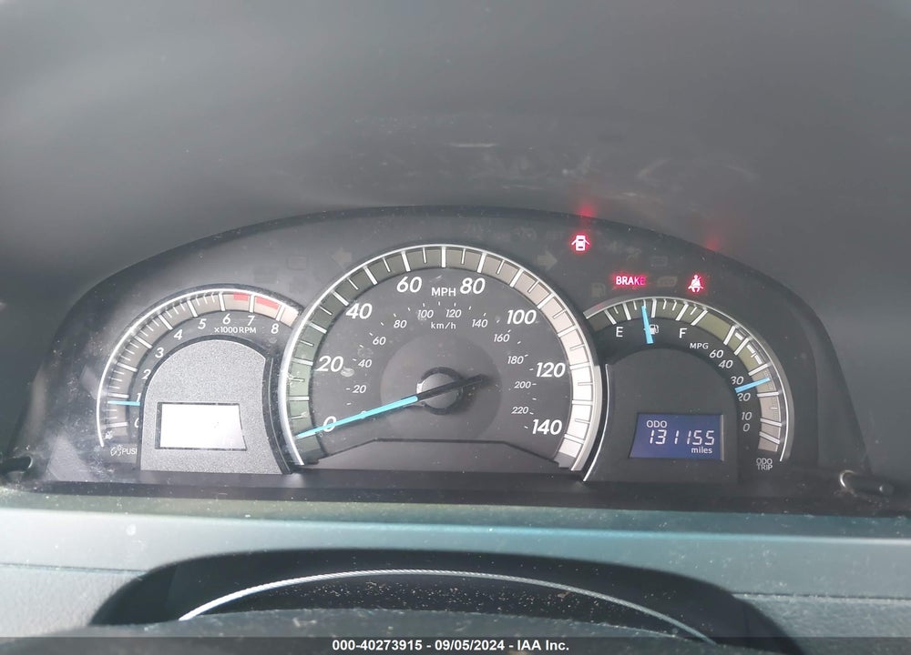 2012 TOYOTA CAMRY SE VIN: 4T1BF1FK2CU135138