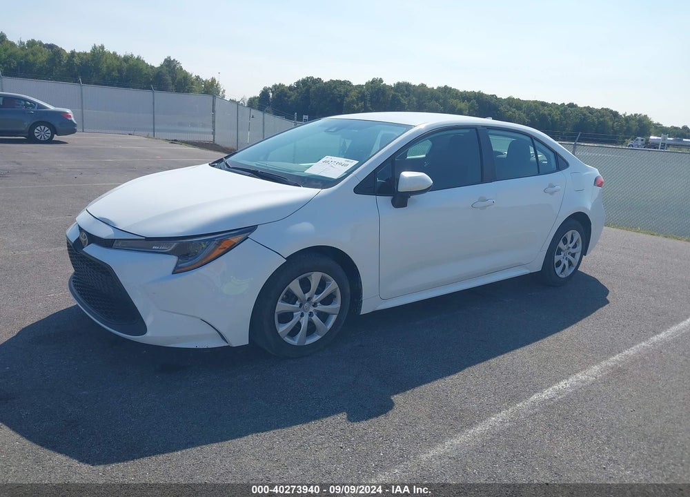 2022 TOYOTA COROLLA LE VIN: 5YFEPMAE8NP363971