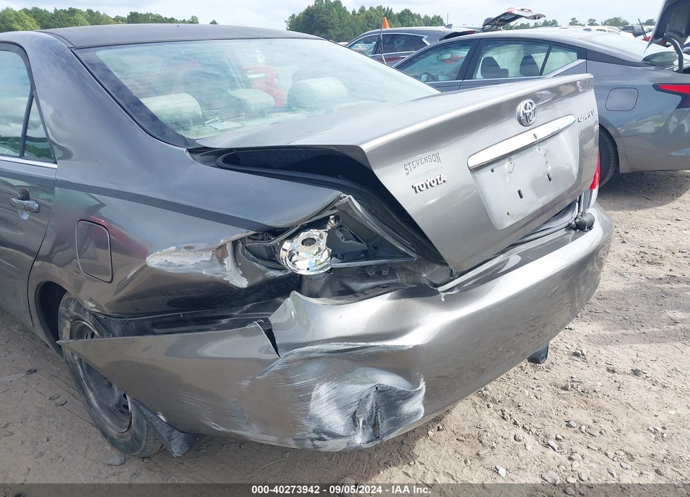 2005 TOYOTA CAMRY LE VIN: 4T1BE32K55U629128