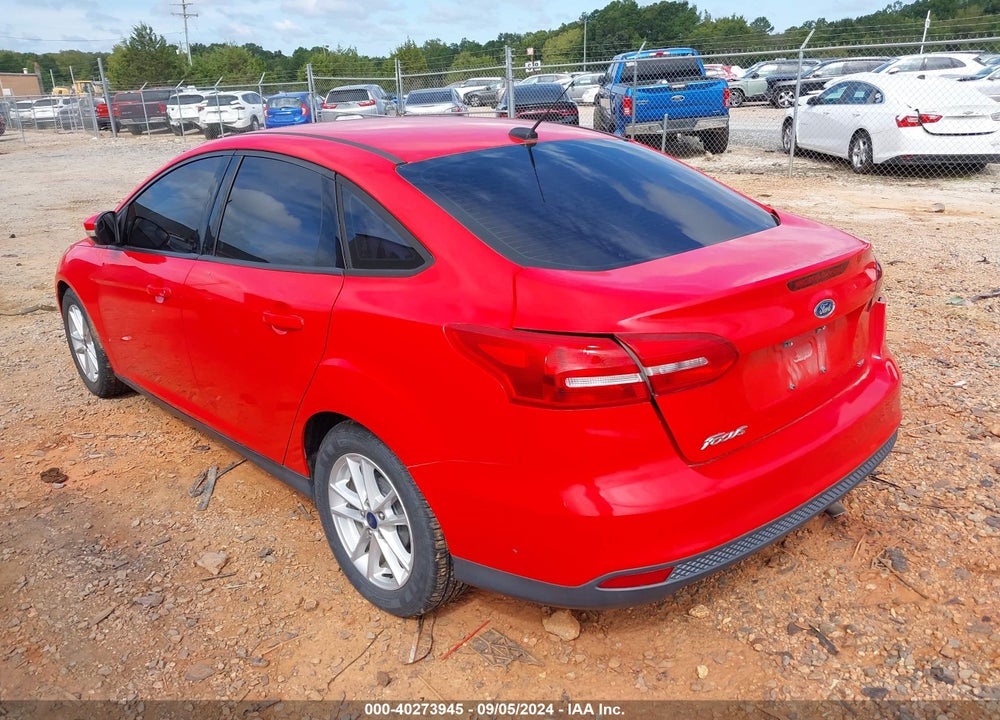 2017 FORD FOCUS SE VIN: 1FADP3F29HL231826