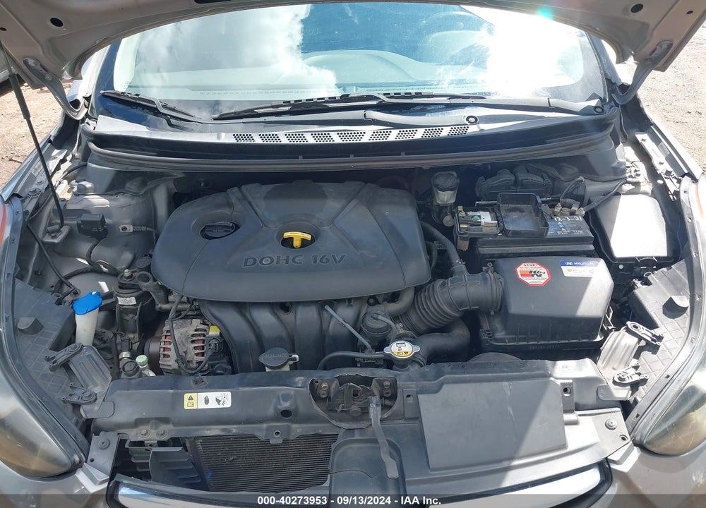 2012 HYUNDAI ELANTRA GLS (ULSAN PLANT) VIN: KMHDH4AE1CU347390