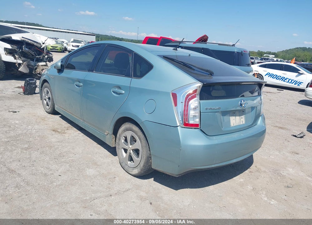 2012 TOYOTA PRIUS TWO VIN: JTDKN3DU6C5470825