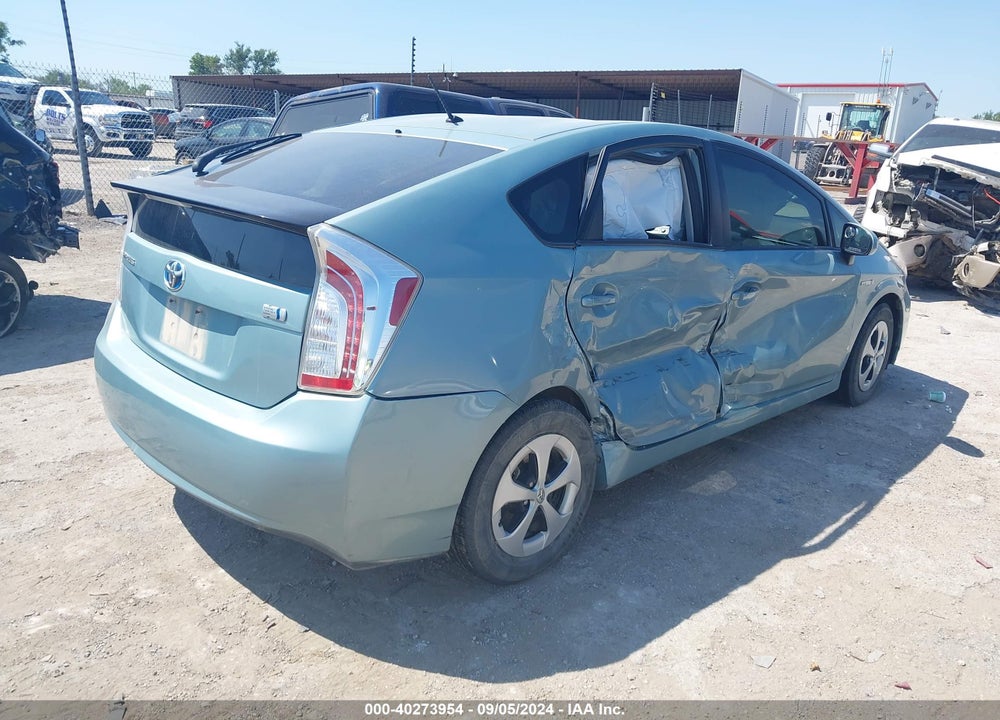 2012 TOYOTA PRIUS TWO VIN: JTDKN3DU6C5470825