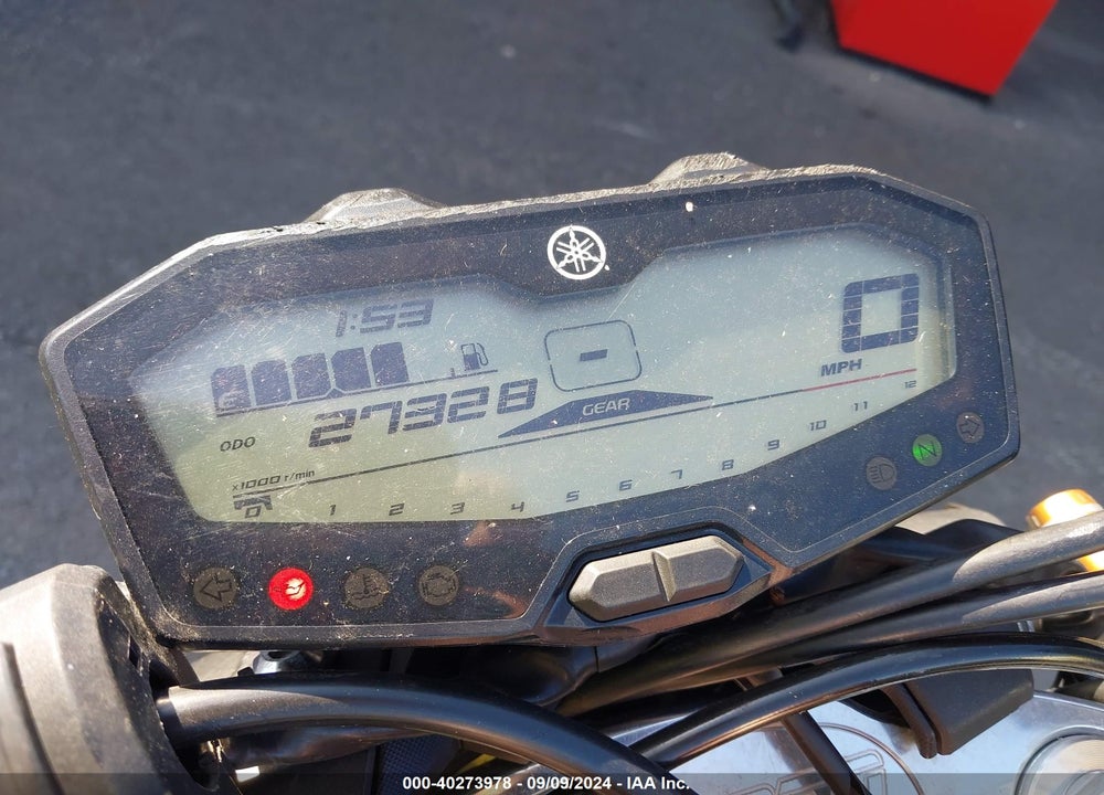 2017 YAMAHA FZ07 VIN: JYARM06E6HA012573