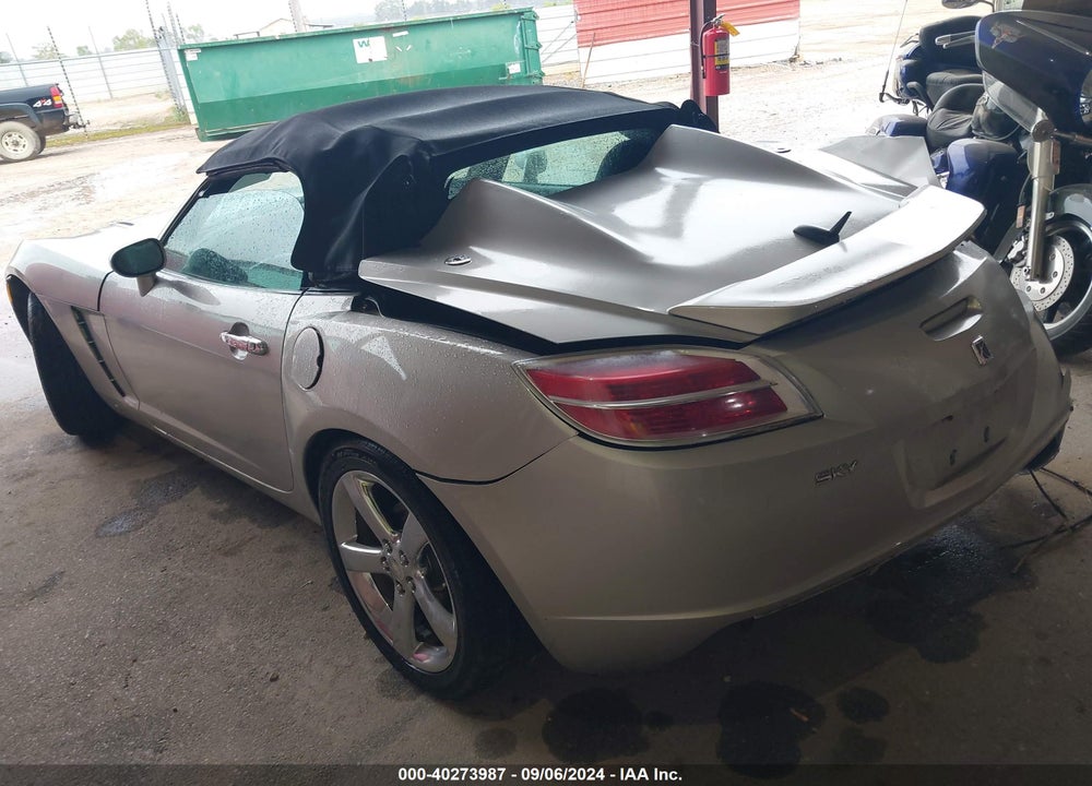 2009 SATURN SKY VIN: 1G8MN35BX9Y103689