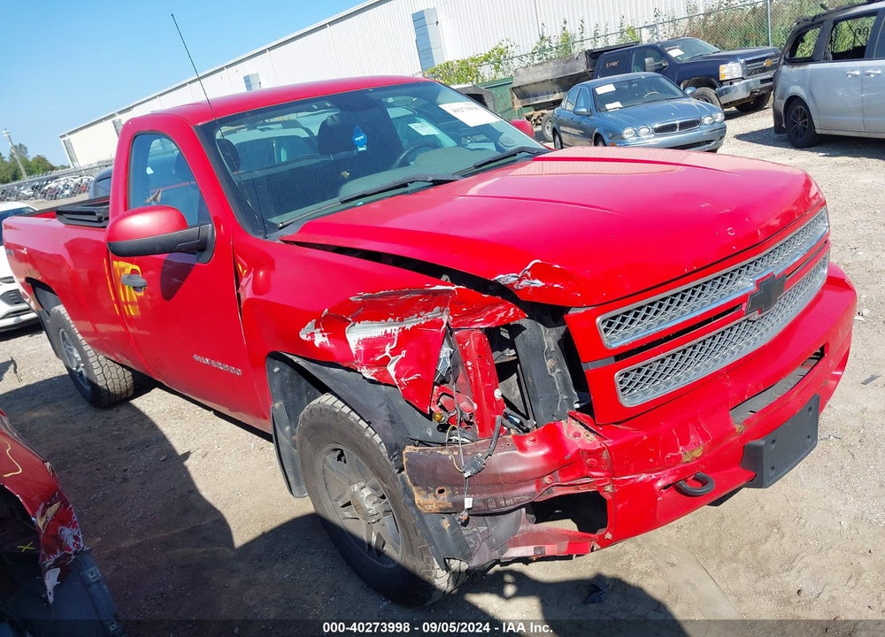 2012 CHEVROLET SILVERADO 1500 WORK TRUCK VIN: 1GCNKPE00CZ131432