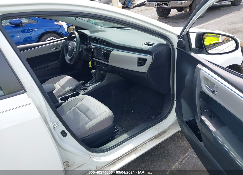 2015 TOYOTA COROLLA LE VIN: 2T1BURHE2FC422691