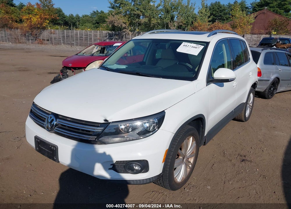 2015 VOLKSWAGEN TIGUAN SEL VIN: WVGBV7AX5FW582287