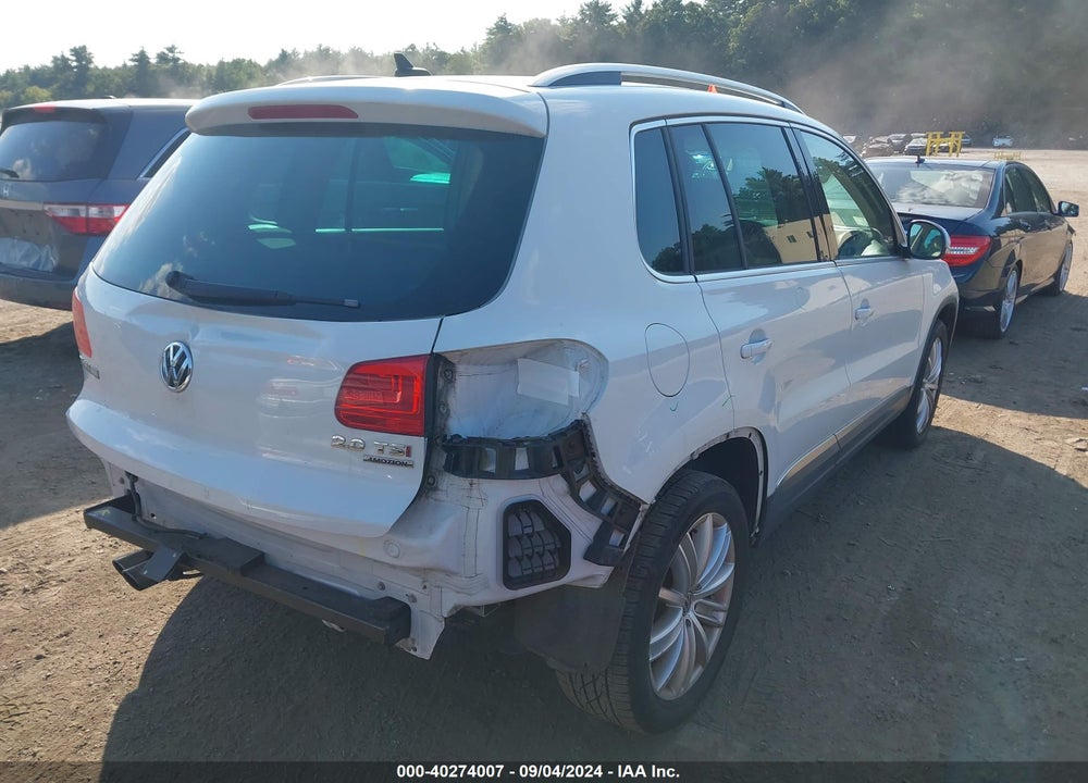 2015 VOLKSWAGEN TIGUAN SEL VIN: WVGBV7AX5FW582287