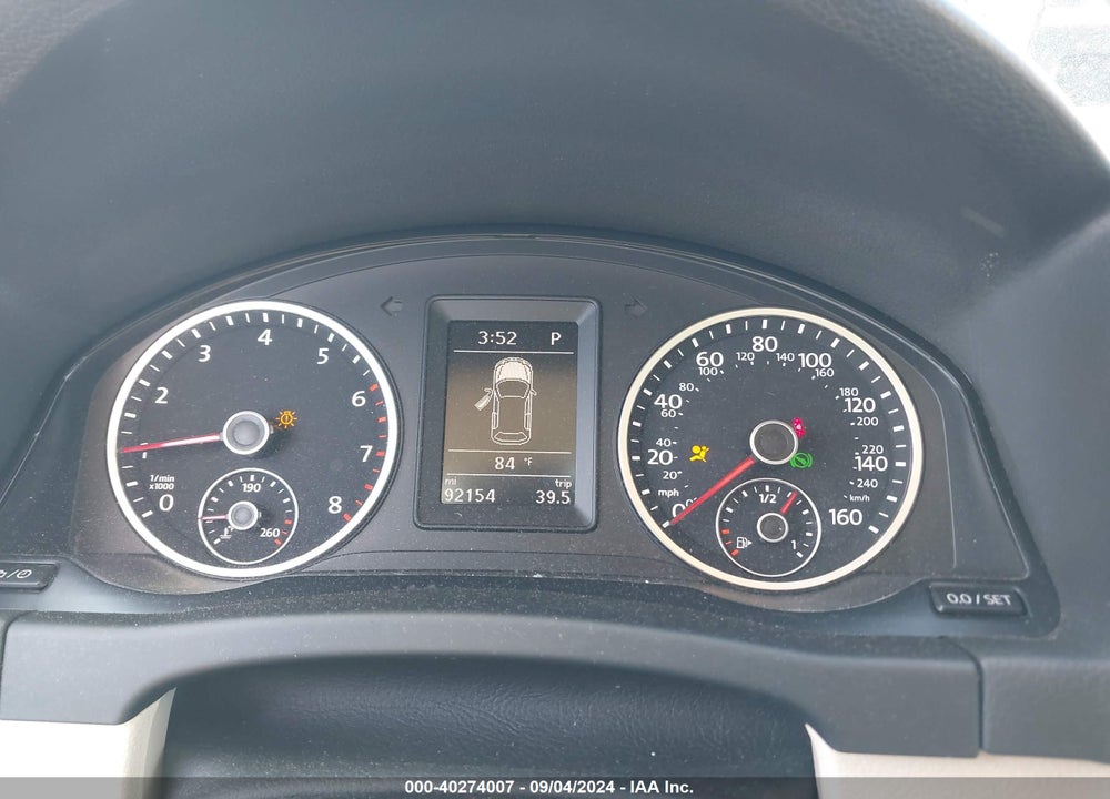 2015 VOLKSWAGEN TIGUAN SEL VIN: WVGBV7AX5FW582287