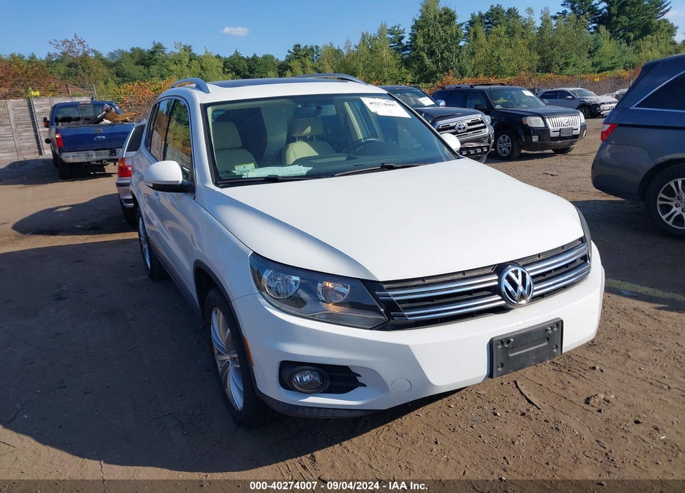 2015 VOLKSWAGEN TIGUAN SEL VIN: WVGBV7AX5FW582287