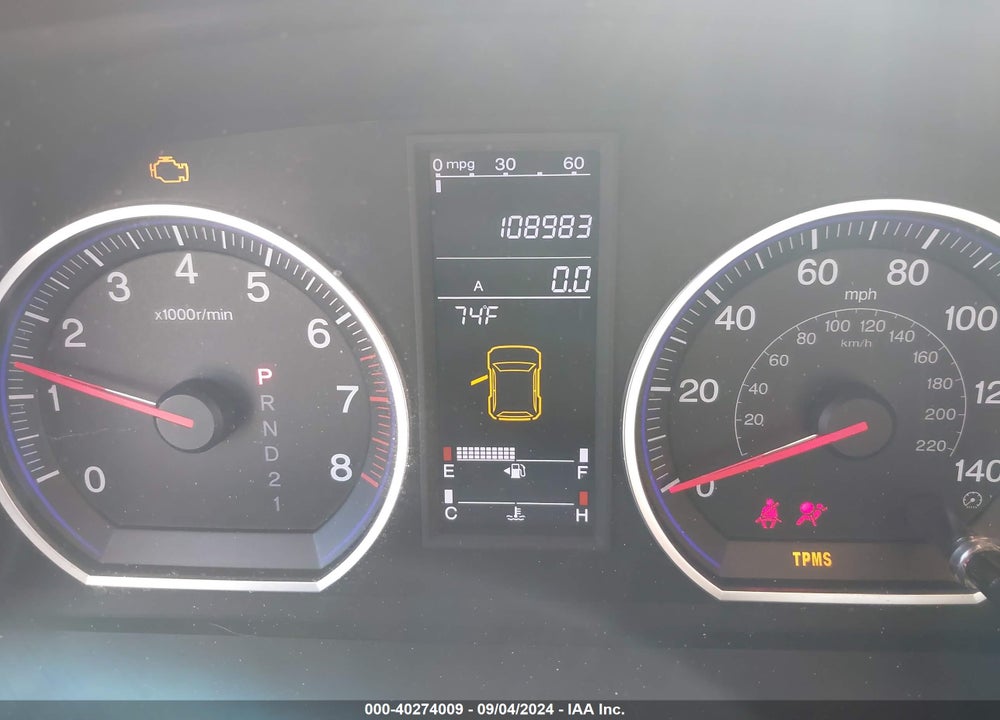 2007 HONDA CR-V EX-L VIN: 5J6RE48787L009016