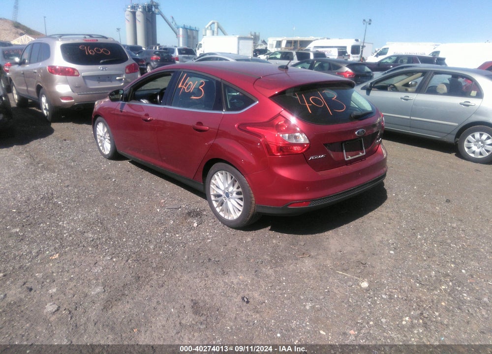 2014 FORD FOCUS TITANIUM VIN: 1FADP3N2XEL159032