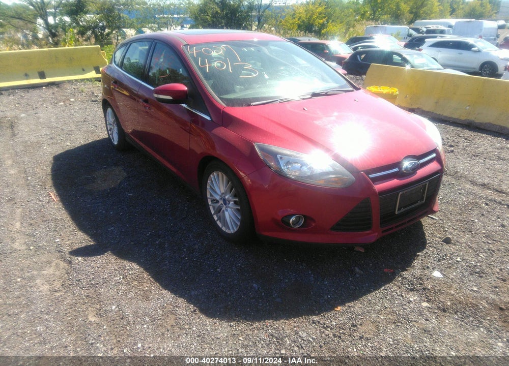 2014 FORD FOCUS TITANIUM VIN: 1FADP3N2XEL159032