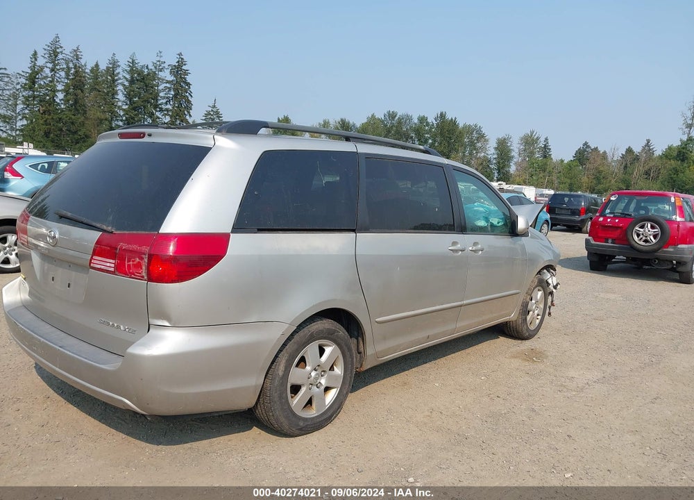 2004 TOYOTA SIENNA XLE VIN: 5TDZA22C44S129448