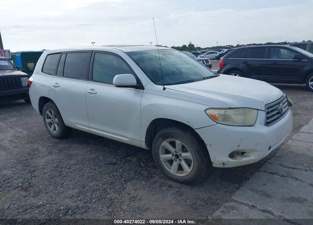 2009 TOYOTA HIGHLANDER VIN: JTEES41A892123248