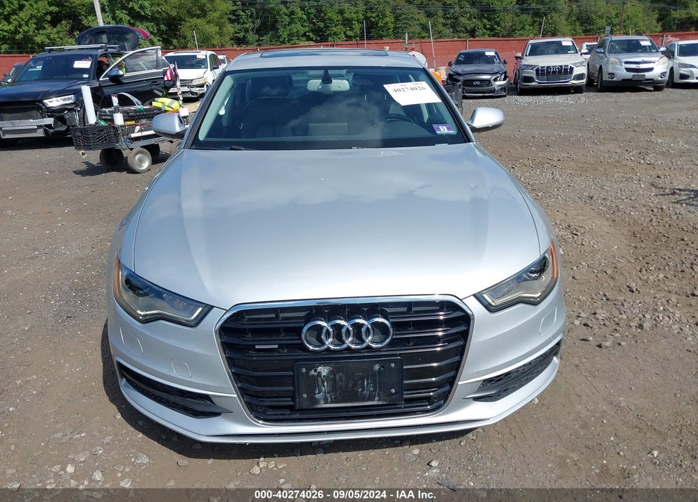 2015 AUDI A6 3.0T PREMIUM PLUS VIN: WAUFGAFC0FN007861